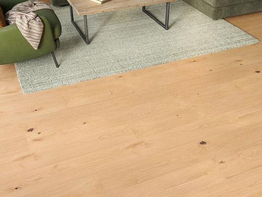 Timberlay Mayfair Engineered Oak Flooring, Brushed & Matt Lacquered, 190x6x20 mm