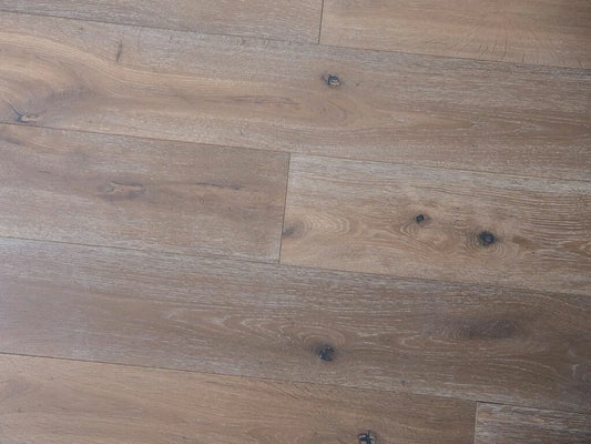 Evolve Engineered Oak Flooring, Smoked, Grey, Oiled, 190x4x15 Mm