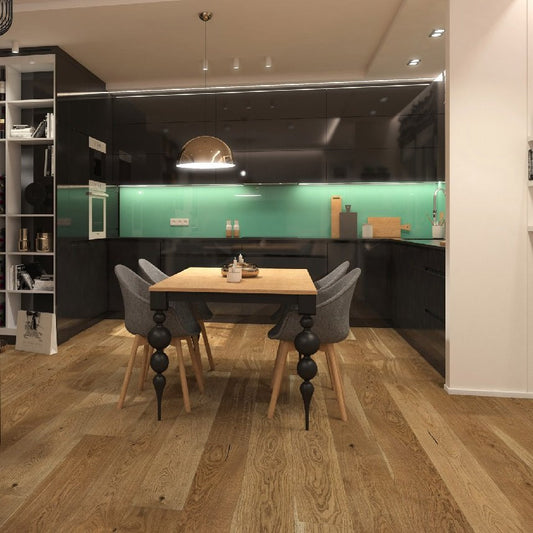 Holt Naseby Engineered Oak Flooring, 207x3x14 Mm, Matt Lacquer