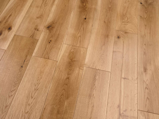 Timberlay Solid Oak Wood Flooring, Lacquered, 125x18 Mm