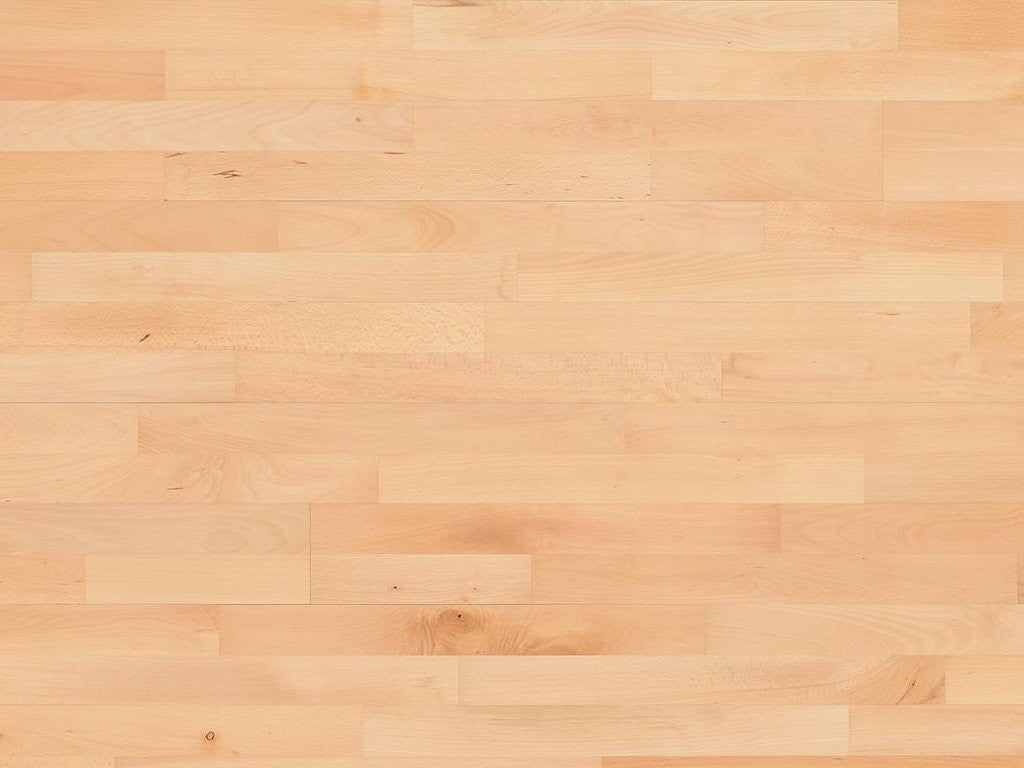Junckers Solid Beech Wood Flooring, 2-Strip, Lacquered, 129x22 mm