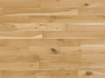 Junckers Solid Oak Wood Flooring, 2-Strip, Lacquered, 129x22 Mm