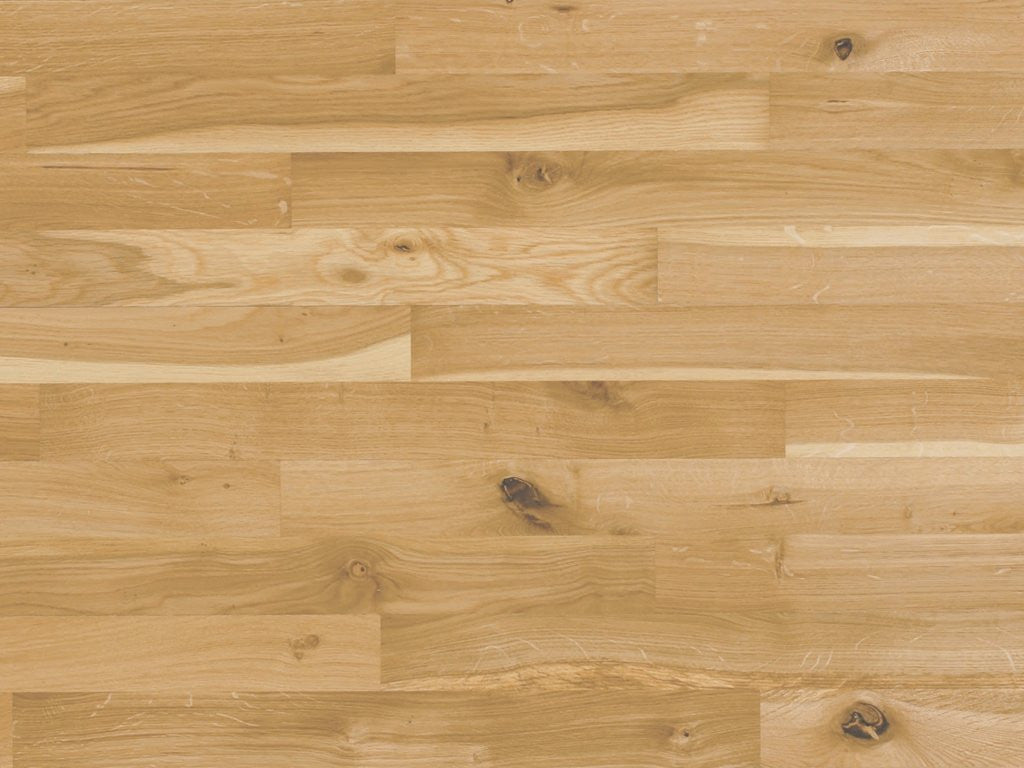 Junckers Solid Oak Wood Flooring, 2-Strip, Lacquered, 129x22 Mm