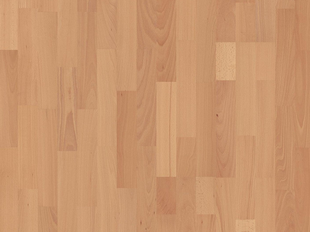 BOEN Beech Andante Engineered 3-Strip Flooring, Matt Lacquered, 215x3x14 Mm
