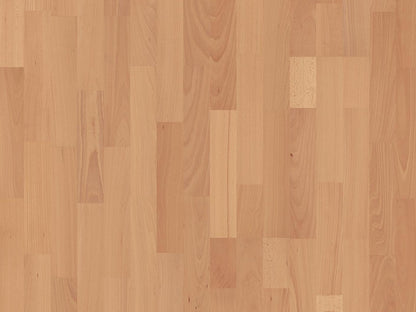 BOEN Beech Andante Engineered 3-Strip Flooring, Matt Lacquered, 215x3x14 Mm