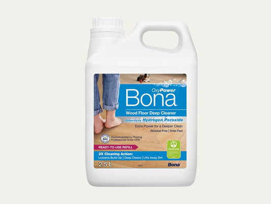 Bona OxyPower Wood Floor Deep Cleaner Refill, 2.5L