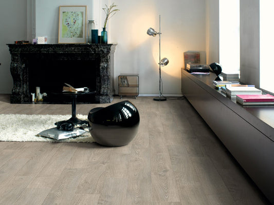 QuickStep Classic Old Oak Light Grey Laminate Flooring