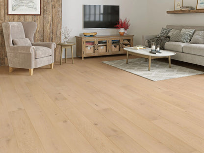 Timberlay Ivorywood Engineered Oak Flooring, Invisible, Oiled, 190x3x14 mm