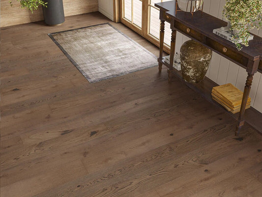 Timberlay Chiswick Engineered Oak Flooring, Brushed & Lacquered, 190x3x14 mm