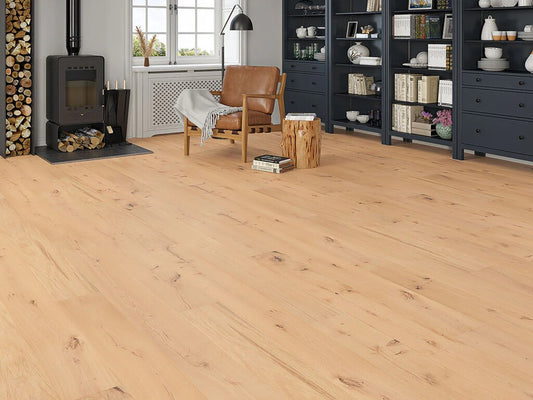 Timberlay Epping Engineered Oak Flooring, Invisible, Oiled, 190x6x20 mm