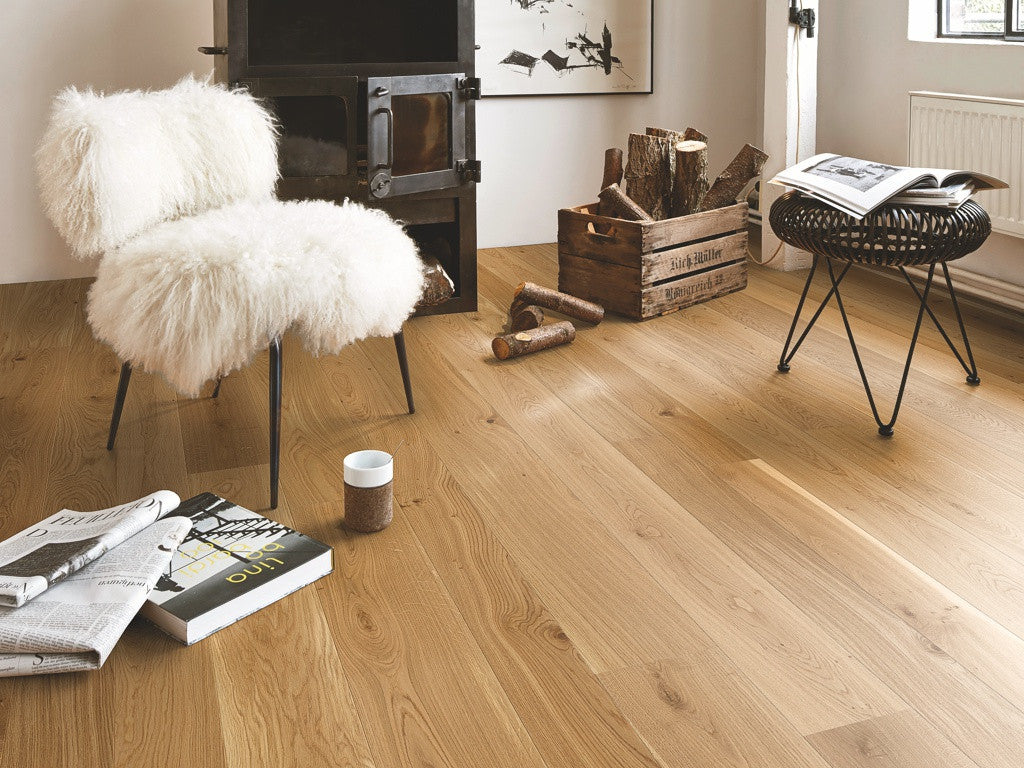 BOEN Oak Animoso Engineered Flooring, Live Pure Lacquered, 14x181x2200 Mm