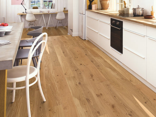 BOEN Oak Vivo Engineered Flooring, Live Pure Lacquered, 14x181x2200 Mm