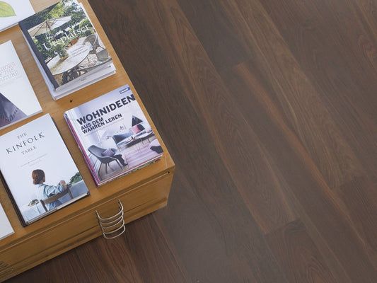 BOEN Oak Smoked Andante Engineered Flooring, Live Pure Lacquered, 14x138x2200 Mm