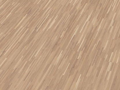 BOEN Oak White Fineline Engineered Flooring, Matt Lacquered, 138x3.5x14 Mm
