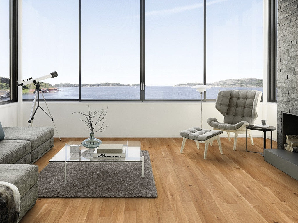 BOEN Oak Vivo Engineered Flooring, Matt Lacquered, 138x3.5x14 Mm