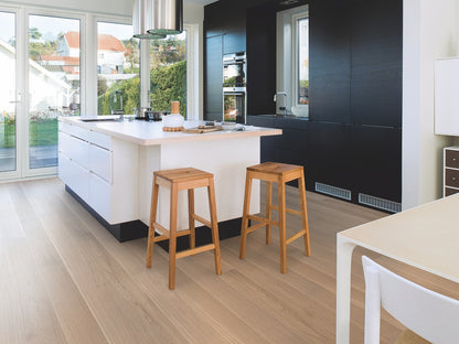 BOEN Oak White Andante Engineered Flooring, Matt Lacquered, 14x181x2200 Mm