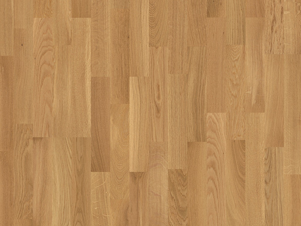 BOEN Oak Andante Engineered 3-Strip Flooring, Matt Lacquered, 215x3x14 Mm