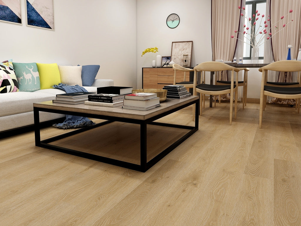 Everlock Barn Oak SPC Vinyl Flooring, 181 mm