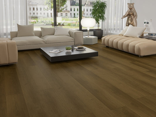 Everlock Castle Oak SPC Vinyl Flooring, 181 mm