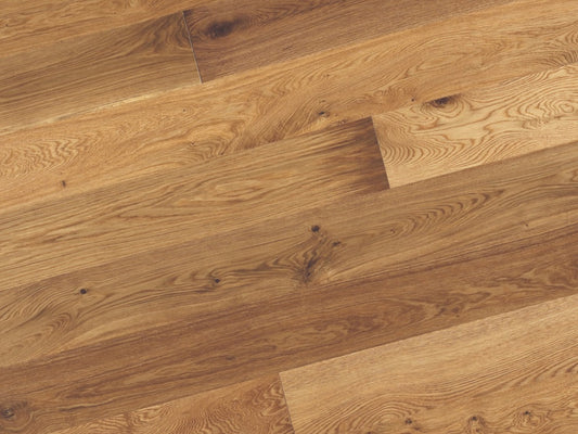Elka Engineered Oak Flooring, Brushed & Oiled, 189x4x20 Mm