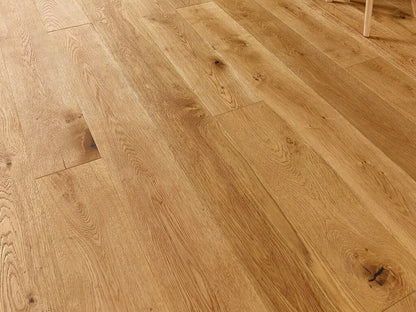 Evolve Engineered Oak Flooring, Double Brushed & Lacquered, 180x6x20 mm