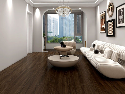Xylo Greenwich Escena Light Walnut SPC Vinyl Flooring, Click, 180x6 mm
