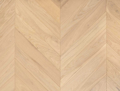 Timbercraft Citadel Chevron Oak Parquet Flooring, Invisible, Oiled, 90x510x14 mm