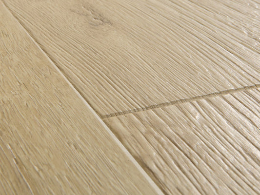QuickStep Impressive Sandblasted Oak Natural Laminate Flooring