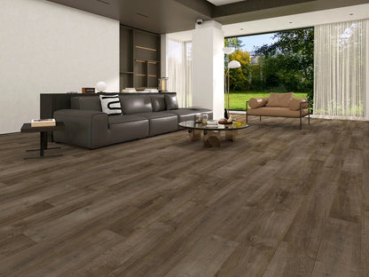 Xylo Holland Park Silver Rock Herringbone LVT Vinyl Flooring, Dryback, 122x610x3 mm