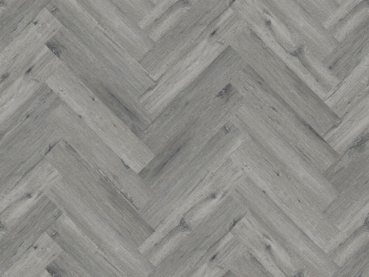 Xylo Holland Park Finca Herringbone LVT Vinyl Flooring, Dryback, 122x610x3 mm