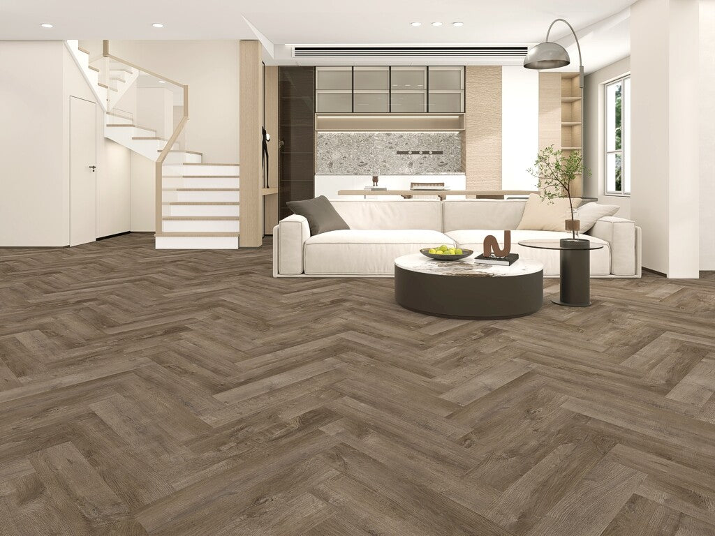 Xylo Greenwich Silver Rock SPC Vinyl Flooring, Click, 180x6 mm