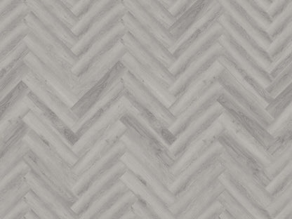 Xylo Holland Park Sea Pines Herringbone LVT Vinyl Flooring, Dryback, 122x610x3 mm