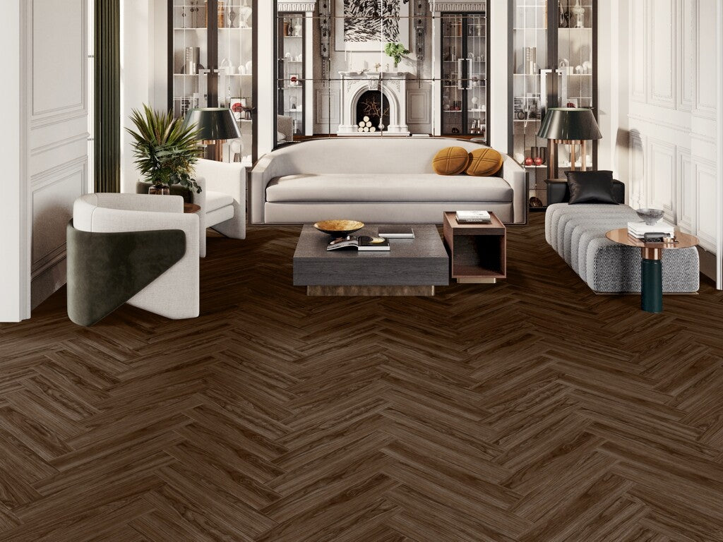 Xylo Pimlico Escena Light Walnut LVT Vinyl Flooring, Dryback, 180x3 mm