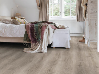 QuickStep Majestic Desert Oak Brushed Grey Laminate Flooring