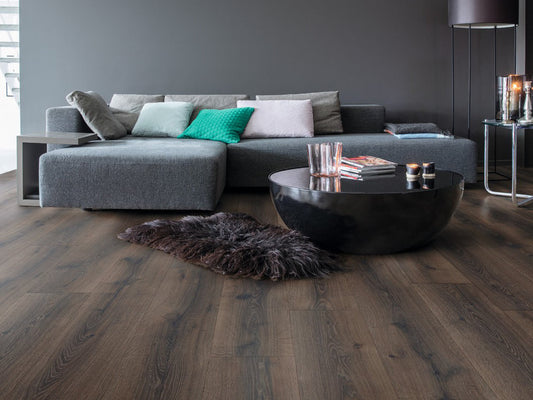 QuickStep Majestic Desert Oak Brushed Dark Brown Laminate Flooring