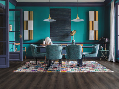 QuickStep Majestic Desert Oak Brushed Dark Brown Laminate Flooring