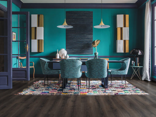 QuickStep Majestic Desert Oak Brushed Dark Brown Laminate Flooring