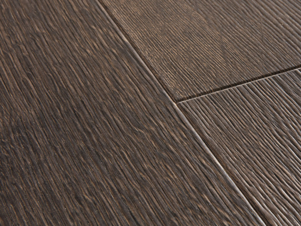 QuickStep Majestic Desert Oak Brushed Dark Brown Laminate Flooring