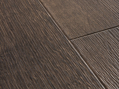 QuickStep Majestic Desert Oak Brushed Dark Brown Laminate Flooring