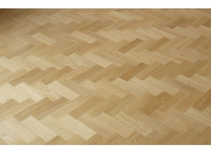 Timbercraft Oak Parquet Flooring, Prime, Unfinished, 70x22x230 Mm