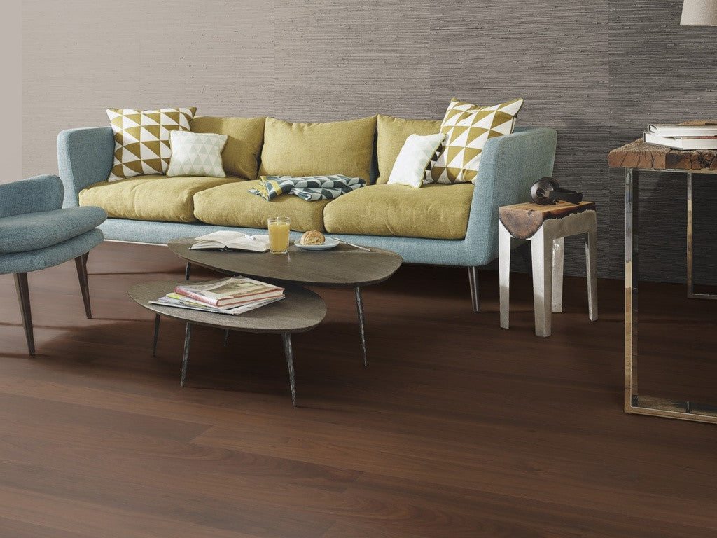 BOEN Walnut American Andante Engineered Flooring, Matt Lacquered, 138x3.5x14 Mm