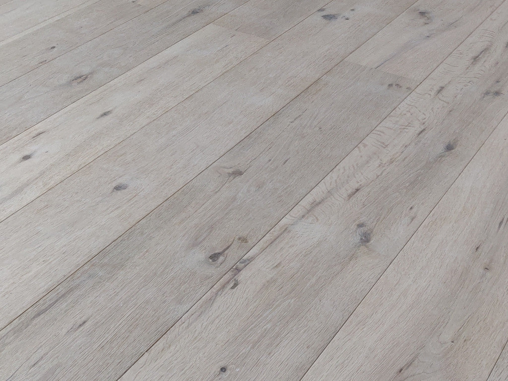 Timberlay Engineered Raw Oak Flooring, Matt Lacquered, 190x3x14 Mm
