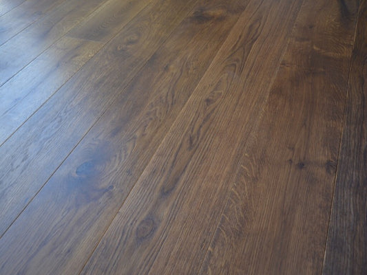 Timberlay Engineered Oak Flooring, Double Smoked, Oiled, 190x3x14 Mm