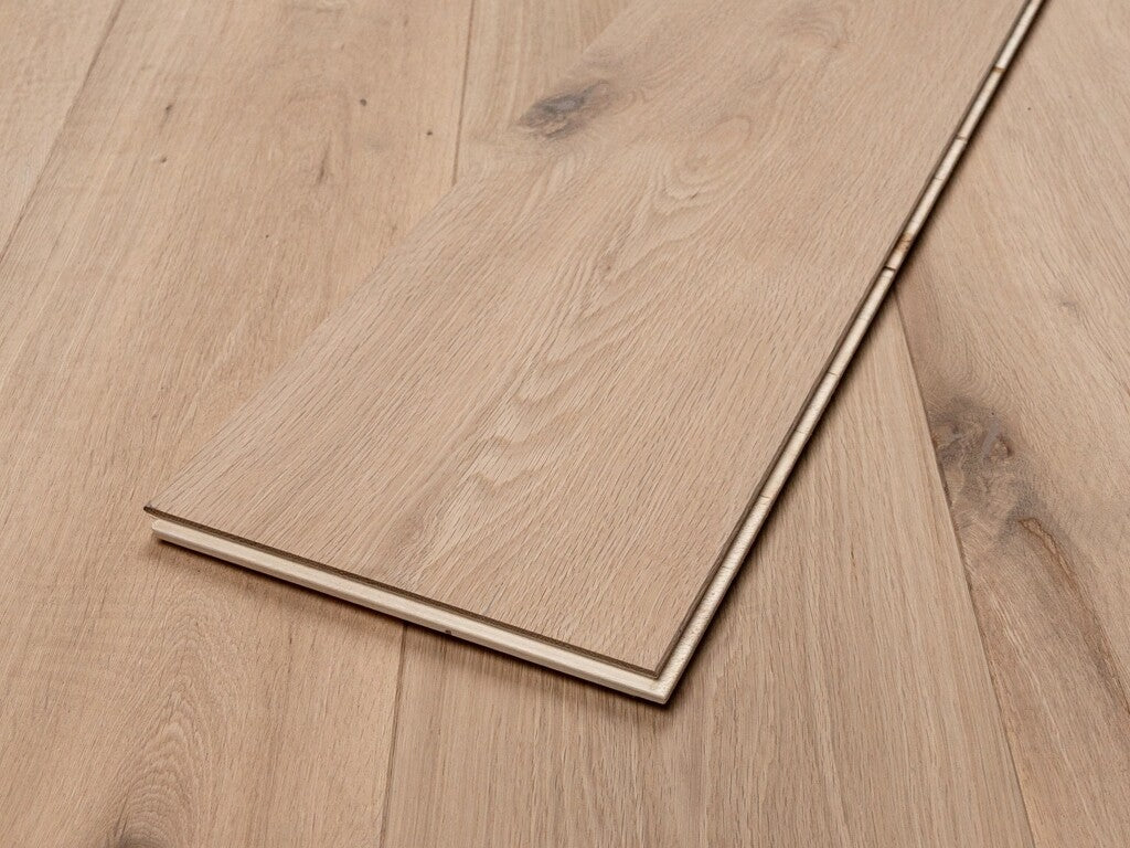Timberlay Engineered Oak Flooring, Rustic, Unfinished, 190x3x14 Mm