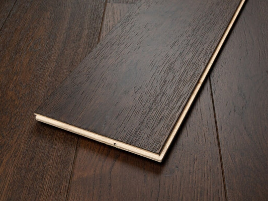 Timberlay Engineered Mocha Oak Flooring, Matt Lacquered, 190x3x14 Mm