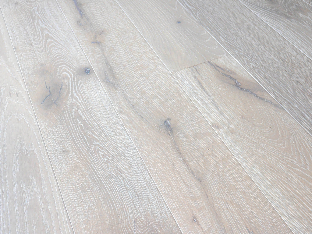 Timberlay Engineered Whitewashed Oak Flooring, Matt Lacquered, 190x3x14 Mm