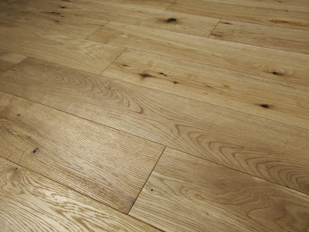 Timberlay Engineered Oak Wood Flooring, Brushed & Oiled, 150x5x18 Mm