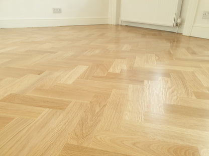 Timbercraft Oak Parquet Flooring, Prime, Unfinished, 70x22x350 Mm
