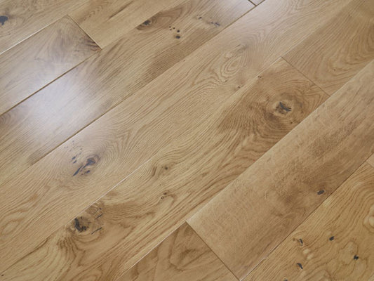 Timberlay Solid Oak Wood Flooring, Lacquered, 150x18 Mm