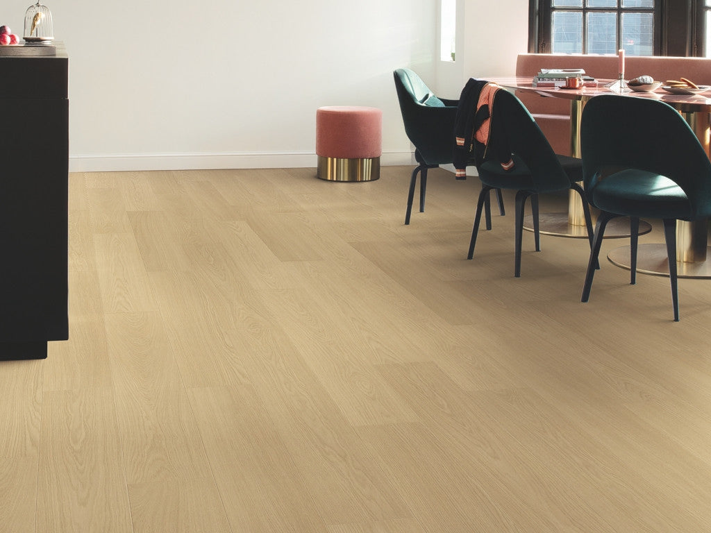 QuickStep Capture Beige Varnished Oak Laminate Flooring